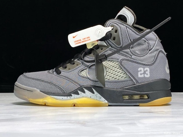 Off-White Air CT8480-001 Black x 5 Jordan 0820